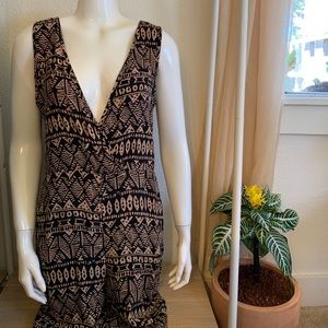 🥥 millibon usa boho batik jumpsuit 🥥